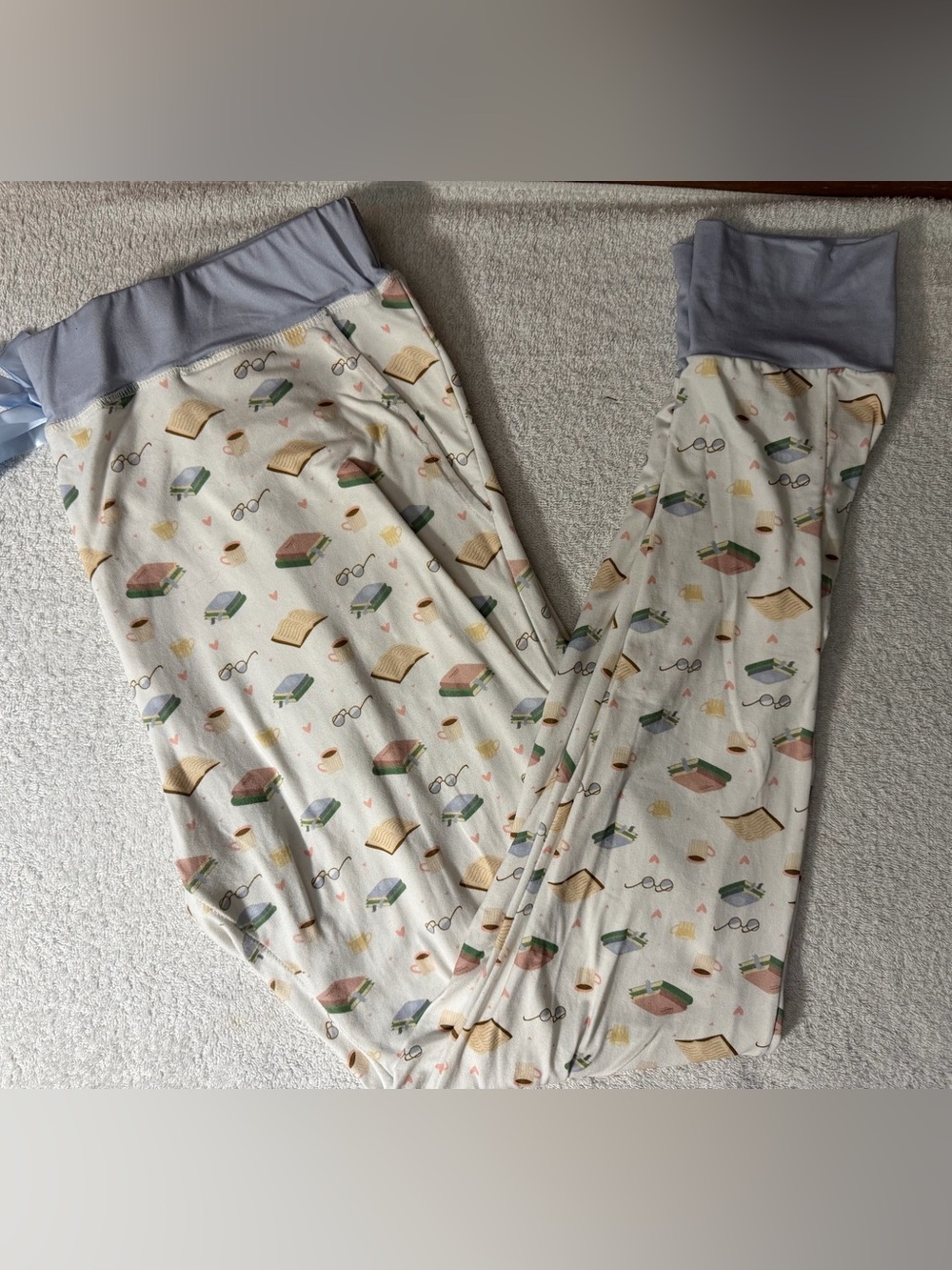 Jordann Jammies Bookworm Book Lover Jogger Pajama Pants Reader Sunshine Sisters